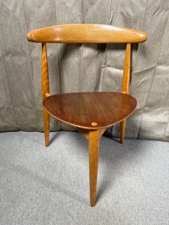 Set of 6 Hans Wegner ‘Heart’ Chairs for Fritz Hansen, Danish Mid-Century Modern. - Image 7