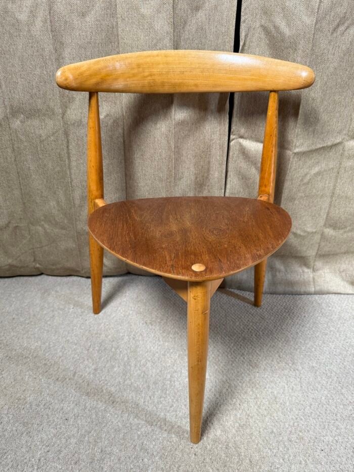 Set of 6 Hans Wegner ‘Heart’ Chairs for Fritz Hansen, Danish Mid-Century Modern. - Image 8