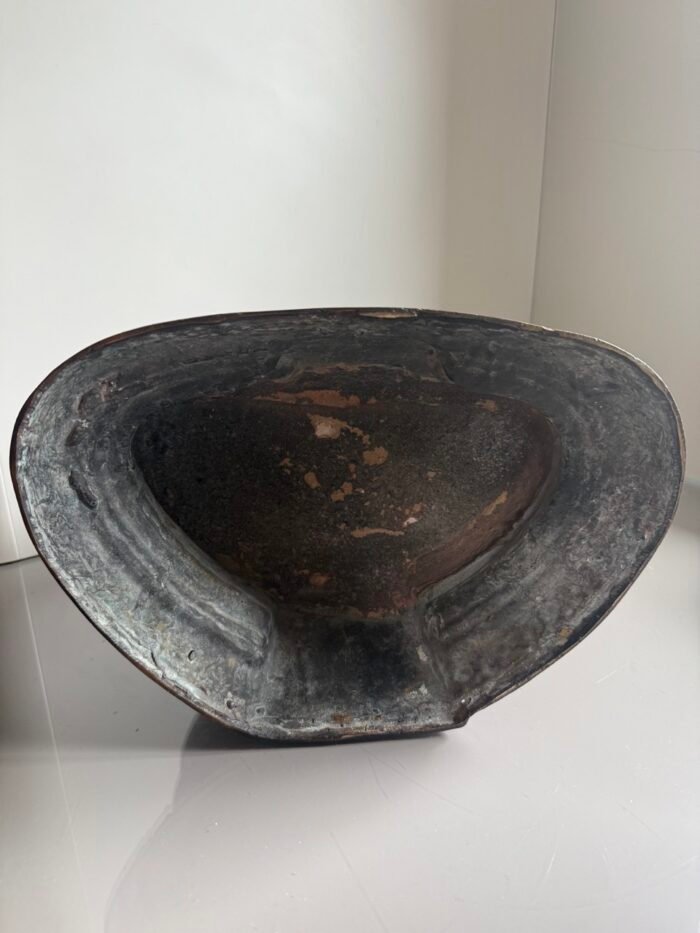 Archaic 19th Century Chinese Bronze Vessel with Dragon Handles and Verdigris Patina - Image 3